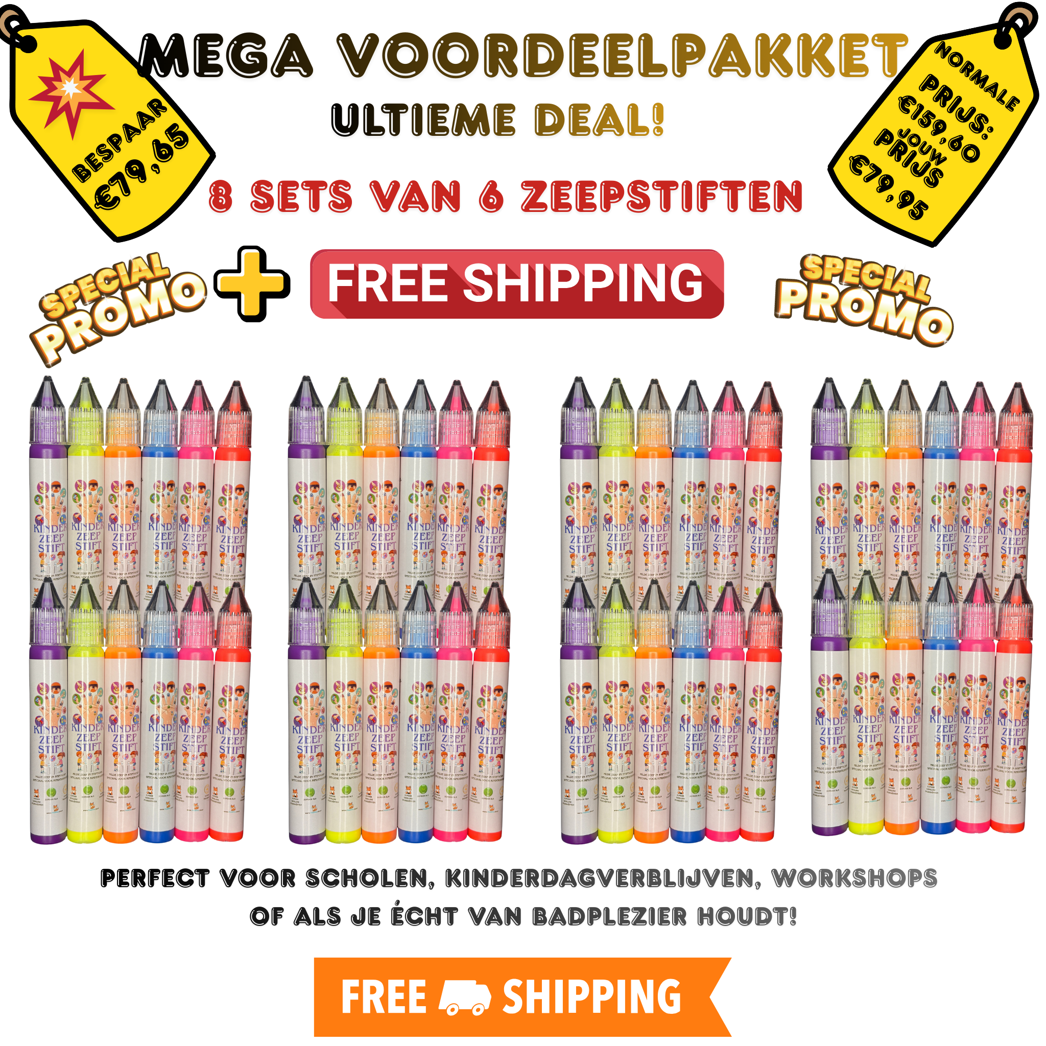 De Zeepstift: Mega Voordeelpakket Ultieme deal!